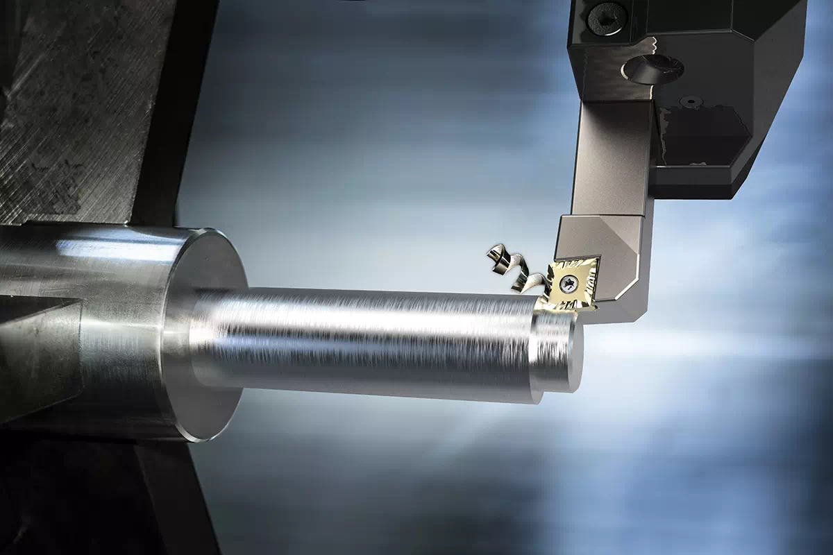 Lavorazione CNC di tornitura e asportazione del truciolo