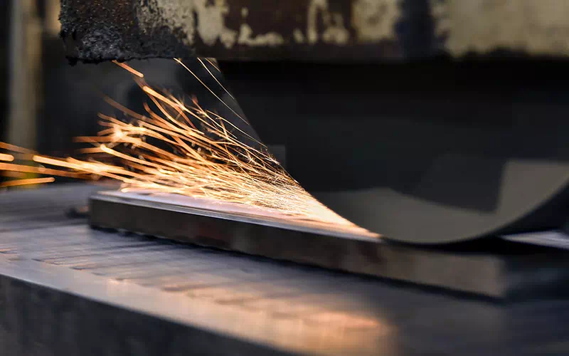 Rettifica per trattamento superficiale dei metalli