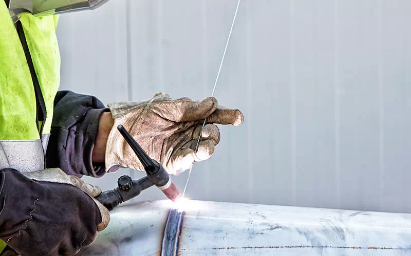 Saldatura tig e mig di precisione